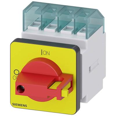 Lastscheidingsschakelaar Rood, Geel 3-polig 6 mm² 16 A 690 V/AC Siemens 3LD20220TK13