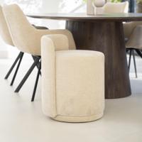 By-Boo Eetkamerstoel 'Marque' kleur Taupe - thumbnail