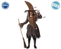 Kostuums voor Kinderen Groen Heks (2 Onderdelen) - Maat: 10-12 Jaar - Maat: 10-12 Jaar - thumbnail