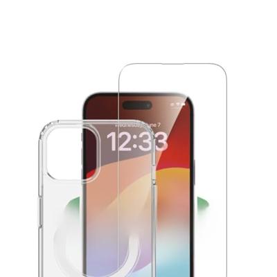 4Smarts 360° Protection Set Backcover Apple iPhone 15 Plus Transparant Inductieve lading 4Smarts 360° Protection Set Backcover Apple iPhone 15 Plus Transparant Inductieve lading