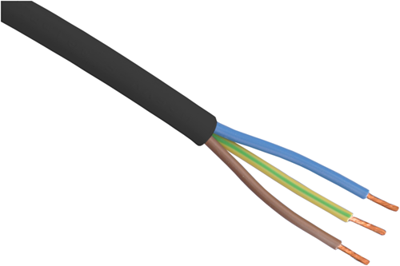 Q-Link huishoudkabel | vmvl | 3 x 1.0 mm² | 25 m | zwart - 03.031.08 Q-Link huishoudkabel | vmvl | 3 x 1.0 mm² | 25 m | zwart - 03.031.08