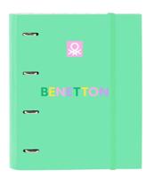 Ringmap Benetton Mint Groen 27 x 32 x 3.5 cm - thumbnail