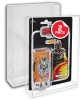 Evoretro Acrylic Display Cases 2-Pack for Action Figures - thumbnail