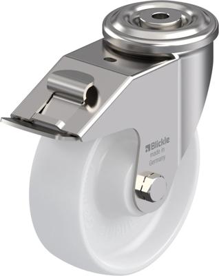 Blickle LEXR-PO 150XR-FI Zwenkwiel met rem Wieldiameter: 150 mm Draagvermogen (max.): 300 kg 1 stuk(s)