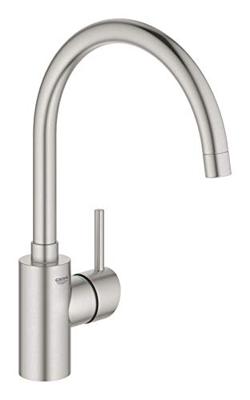 GROHE Concetto Keukenkraan - hoog - draaibare uitloop - supersteel geborsteld 32661dc3