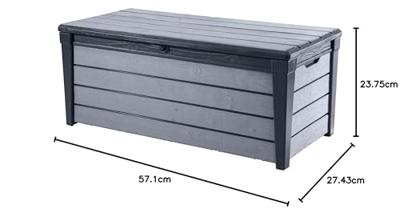 Keter | Kunststof Opbergbox Brushwood 455 liter - thumbnail
