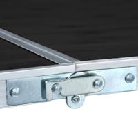 VidaXL Campingtafel inklapbaar 240x60 cm aluminium grijs - thumbnail