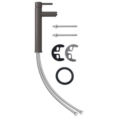 Badkamermengkraan 12x30 cm grijs