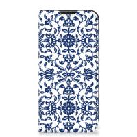 Samsung Galaxy Xcover 6 Pro Smart Cover Flower Blue - thumbnail