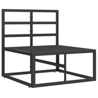 Buitenmeubelsets met kussen met kussen Zwart en Anthraciet - thumbnail