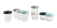 BEABA Set 2de leeftijd 8 porties clip - (4x150ml + 4x250ml) - thumbnail