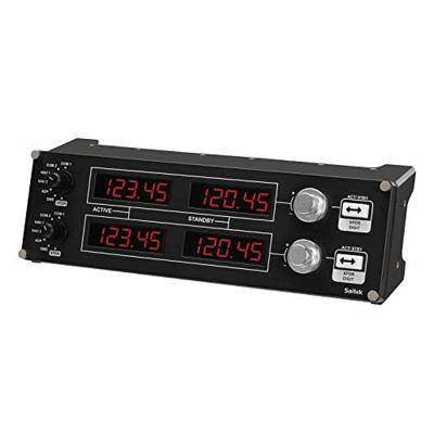 Logitech Saitek Pro Flight Radio Panel instrumentenpaneel Logitech Saitek Pro Flight Radio Panel instrumentenpaneel