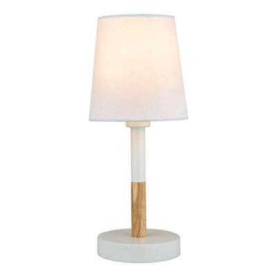 Bureaulamp EDM 32016 Wit Hout Staal 40 W 220-240 V Ø 13 x 32 cm