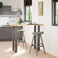 Bartafelpoten 2 st U-vormig 40x(110-111) cm staal antraciet - thumbnail