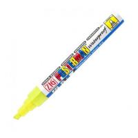 Krijtstift posterman PMA-50 beitelpunt 2-6mm fluor geel - thumbnail