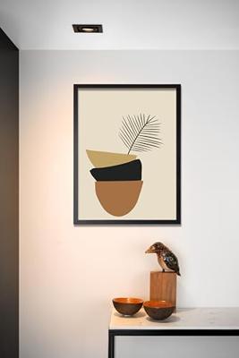 Lucide CHIMNEY - Inbouwspot - 1xGU10 - Zwart