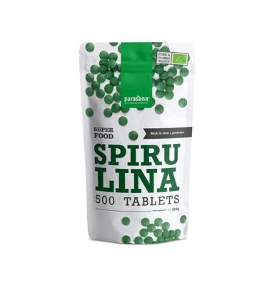 Purasana Spirulina 500mg bio 500 Tabletten