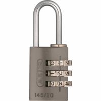 Abus cijfer hangslot 145/20 titanium - grijs - 5cm - thumbnail