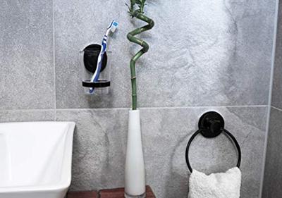 Cornat 3In1 Handdoekhouder Ring Zw - T3402551