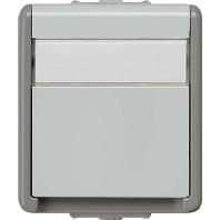 Siemens 5UB4713 Wandcontactdoos met randaarde Delta Grijs Schakelmateriaal 1 stuk(s)