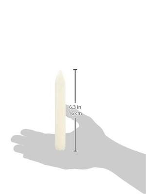 Vouwbeen folia 15x2cm wit