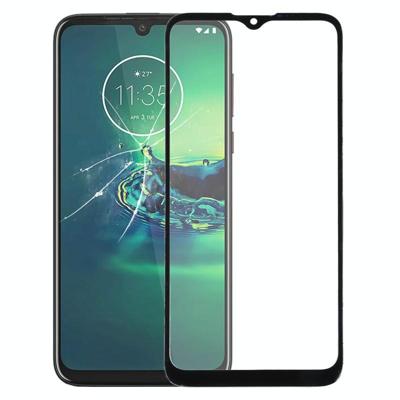 Scherm buitenglas voor Motorola Moto G8 Plus XT2019 / XT2019-2 (Zwart)