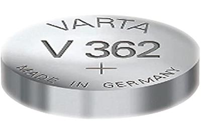 Varta Knoopcel 362 1.55 V 1 stuk(s) 21 mAh Zilveroxide SILVER Coin V362/SR58 Bli 1