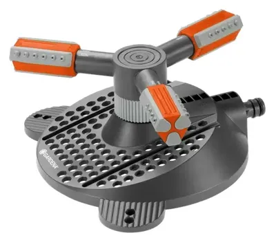 GARDENA comfort cirkelsproeier mambo (grijs/oranje, 2062-20)