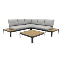 VDG Bonita platform loungeset - Antraciet - thumbnail