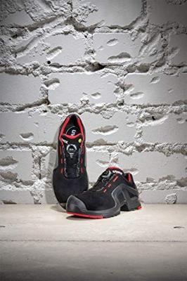 uvex 6567 6567242 Lage veiligheidsschoenen S3 Schoenmaat (EU): 42 Zwart/rood 1 paar