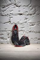 uvex 6567 6567252 Lage veiligheidsschoenen S3 Schoenmaat (EU): 52 Zwart/rood 1 paar - thumbnail