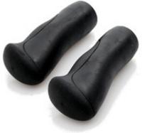 VWP handvatset hybride ergoline 130/130mm zwart - thumbnail