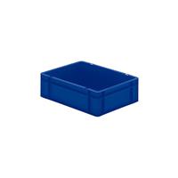 LA-KA-PE Transportstapelbak | L400xB300xH120mm | groen PP | zijwanden gesloten | 1 stuk - TK400/120-0 GRÜN TK400/120-0 GRÜN - thumbnail