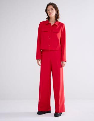 Summum Trousers Foam Uni 4s2369-11680 Broek 559 Brick Red