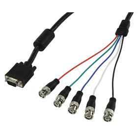 High end VGA BNC aansluitkabel 1,8/4m