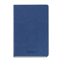 Notitieboek aurora capri a5 192blz lijn 80gr blauw - thumbnail