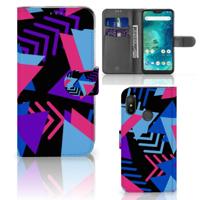 Xiaomi Mi A2 Lite | Book Case | Funky Triangle - thumbnail