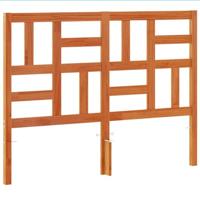 Hoofdbord 150 cm massief grenenhout wasbruin - thumbnail