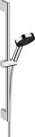 Hansgrohe Doucheset Pulsify Select S 3 Jets Relaxation EcoSmart Met Glijstang 65 cm Chroom - thumbnail