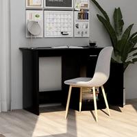 Bureau 100x50x76 cm spaanplaat zwart - thumbnail