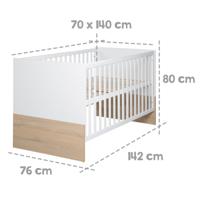 roba Kinderbed Gabriella 70 x 140 cm - thumbnail