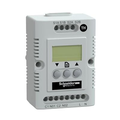 Schneider Electric Schakelkastthermostaat NSYCCOTH230VID 240 V/AC (l x b x h) 44 x 56 x 85 mm 1 stuk(s) Schneider Electric Schakelkastthermostaat NSYCCOTH230VID 240 V/AC (l x b x h) 44 x 56 x 85 mm 1 stuk(s)