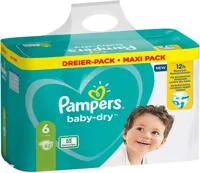 Pampers baby dry maat 6 mega pack 82 luiers - thumbnail