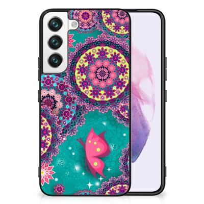 Samsung Galaxy S22 Leuk Telefoonhoesje Cirkels en Vlinders