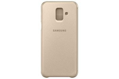 Galaxy A6 (2018) Wallet Cover goud EF-WA600CFEGWW Galaxy A6 (2018) Wallet Cover goud EF-WA600CFEGWW