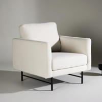 Nohr Fauteuil 'Sumit' kleur Off White - thumbnail