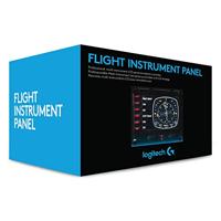 Logitech Gaming Saitek Pro Flight Instrument Panel PZ46 Vliegsimulator controller USB PC Zwart - thumbnail