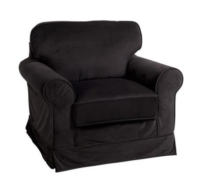 J-Line Fauteuil 'Benoni' kleur Zwart J-Line Fauteuil 'Benoni' kleur Zwart