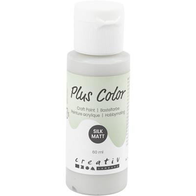 Plus Color acrylverf, lichtgrijs, 60 ml/ 1 fles Plus Color acrylverf, lichtgrijs, 60 ml/ 1 fles