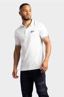 Malelions Signature Polo Heren Wit/Zwart - Maat S - Kleur: WitZwart | Soccerfanshop - thumbnail